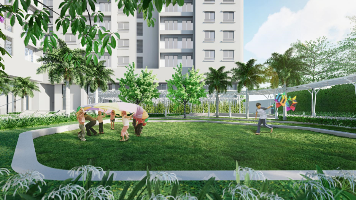 Môi trường sống tốt giúp trẻ phát triển toàn diện.