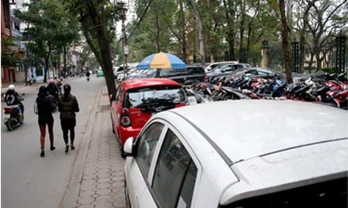 Hà Nội cho xây bãi đỗ xe trong công viên Thống Nhất