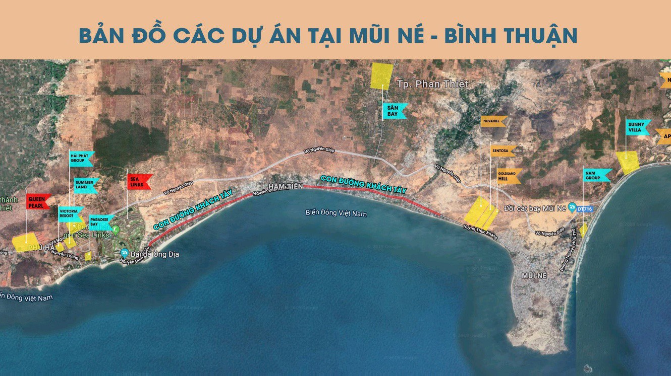 Hàng loạt các dự án sẽ được công bố trong Phan Thiết vào quý 2/2019.
