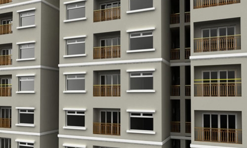 Chung cư Việt Nam đầu tiên mạ vàng lan can và thang máy