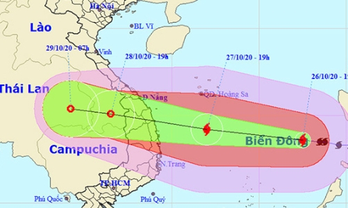 Thủ tướng thành lập Ban Chỉ đạo tiền phương ứng phó bão số 9