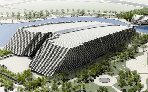 Phối cảnh thiết kế Bảo tàng Lịch sử Quốc gia.