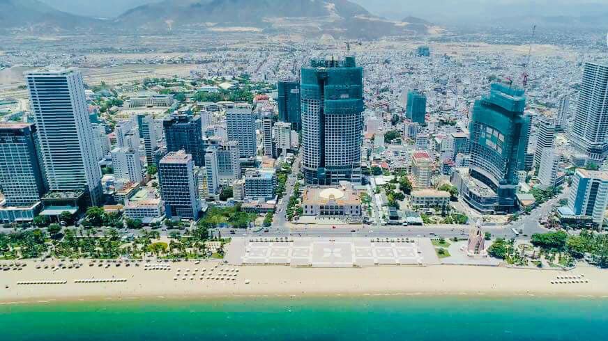 Một góc Thành phố Nha Trang.