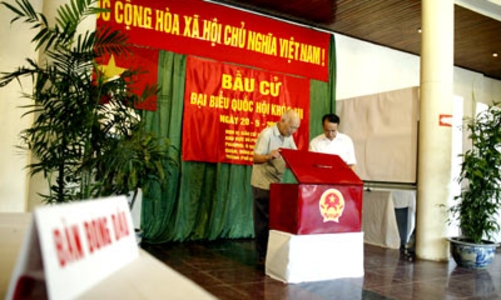 Ngày 22/5/2011 sẽ bầu cử đại biểu Quốc hội khóa 13