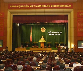 Quốc hội đang họp để bàn thảo về dự thảo Luật Thuế thu nhập cá nhân.