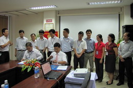 Lễ ký kết giữa EVNTelecom và CMCTI.
