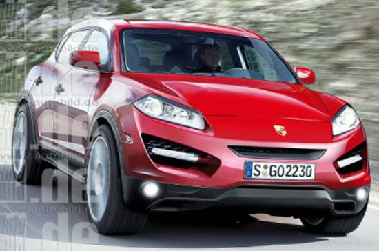 Porsche Cajun lộ diện - Ảnh: Carblog.