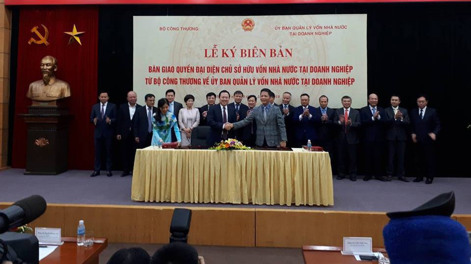 Bộ Công Thương chuyển 6 tập đoàn, tổng công ty về Uỷ ban quản lý vốn nhà nước tại doanh nghiệp. 