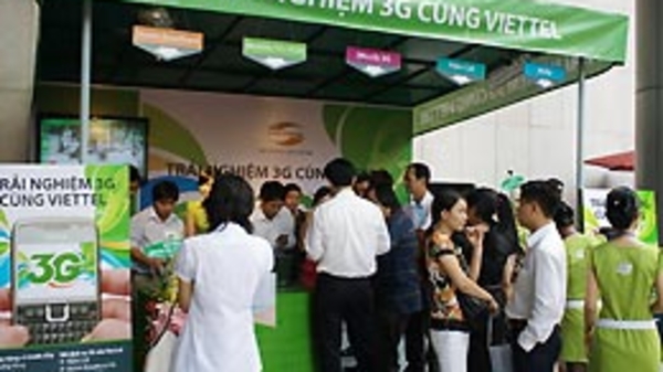 Viettel cung cấp thử nghiệm 3G tại Tp.HCM