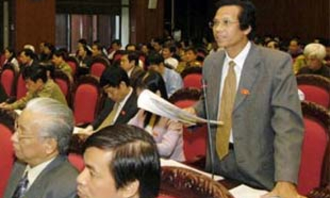 Vấn đề thiểu phát đã không được các đại biểu đề cập nhiều như gợi ý của chủ tọa, mà những vấn đề về nông nghiệp - nông thôn mới thực sự làm nóng nghị trường.