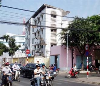 Một ô phố trên đường Tú Xương, quận 3, Tp.HCM.