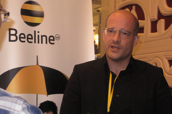 Tân Tổng giám đốc Beeline: “Tôi thích “chiến đấu” với các ông lớn”