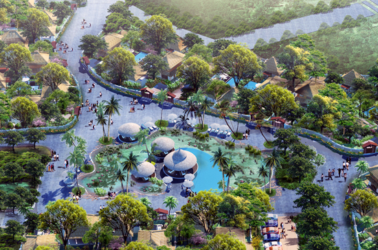 Phối cảnh dự án Bella Resort (Phú Quốc).