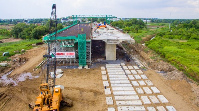 Dự án đường cao tốc Bến Lức - Long Thành.