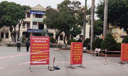 Bệnh viện dã chiến tại Trung tâm Y tế Chí Linh đã sẵn sàng nhận bệnh nhân Covid-19