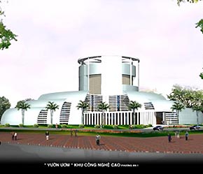 Mục tiêu chiến lược của dự án Vườn ươm công nghệ cao là trong vòng 10-20 năm tới sẽ hình thành một trung tâm đô thị sản xuất công nghệ cao.