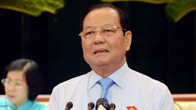 Nguyên Bí thư Thành ủy Tp.HCM Lê Thanh Hải.