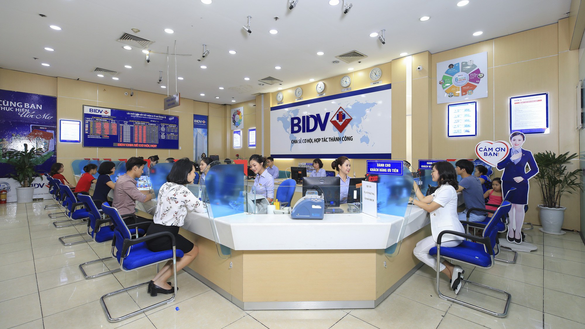 Đến ngày 30/9/2019, vốn điều lệ ngân hàng vẫn giữ nguyên là 34.187 tỷ đồng