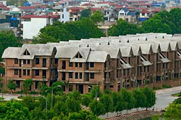 Quận Hà Đông có số lượng nhà biệt thự, liền kề lớn nhất.