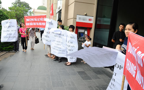 Tranh chấp tại toà nhà chung cư Pacific Place vẫn chưa có dấu hiệu dừng lại.<br>