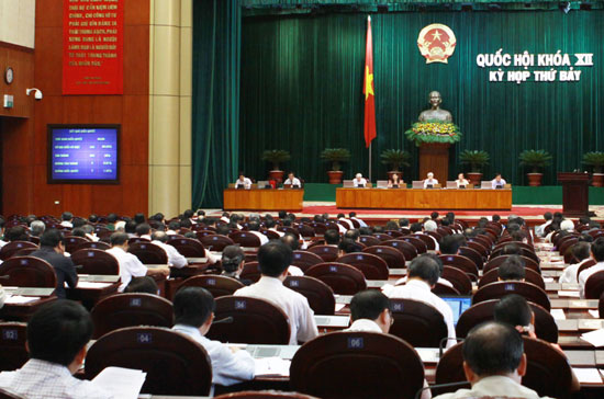 Các dự án luật mới đều được Quốc hội thông qua với số phiếu thuận khá cao.