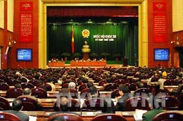 Quốc hội biểu quyết thông qua dự án Luật Viễn thông.