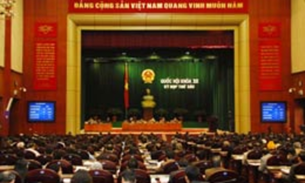 77,48% đại biểu có mặt tán thành chủ trương đầu tư dự án điện hạt nhân Ninh Thuận.