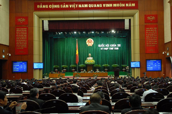 13 vị đại biểu không tán thành với phương án phân bổ ngân sách trung ương năm 2011.