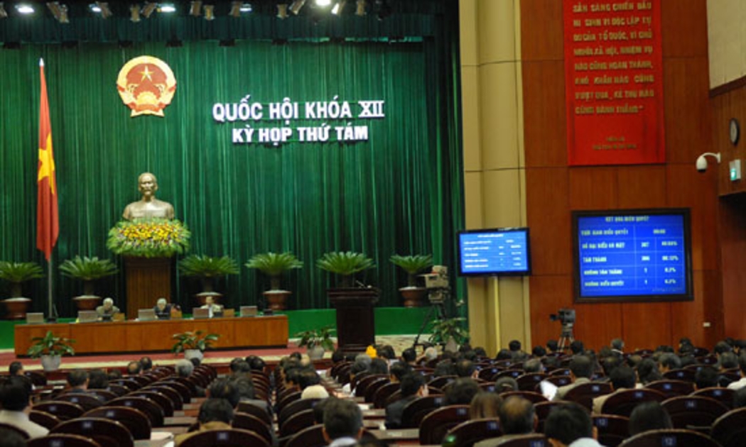 Trong tuần này, nhiều dự án luật sẽ được Quốc hội xem xét, thông qua - Ảnh: TTXVN.