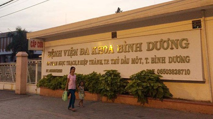 Bệnh viện Đa khoa tỉnh Bình Dương.