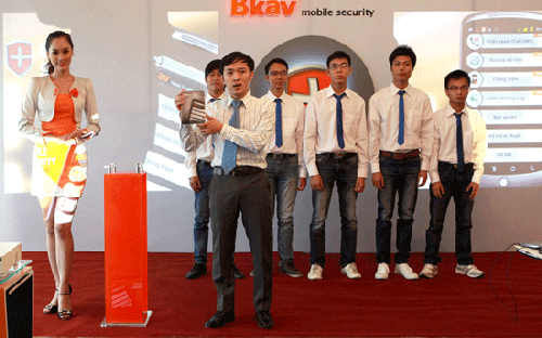 <font face="Arial, Verdana" size="2">Bkav giới thiệu phần mềm diệt virus Bkav Mobile Security.</font>