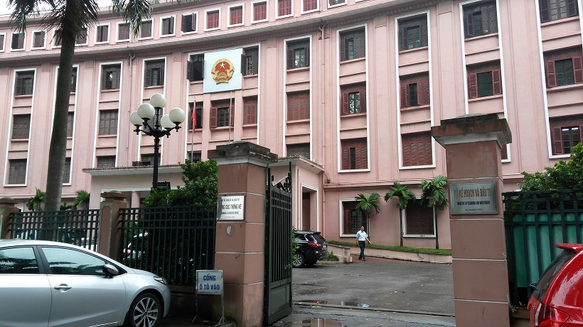 Trụ sở Bộ Kế hoạch và Đầu tư dự kiến sẽ được di dời lên khu vực Mễ Trì.<br>