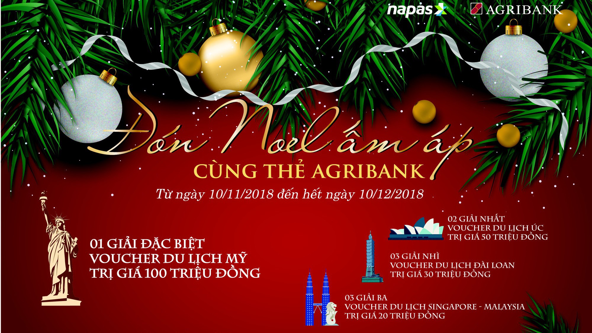 Agribank sẽ thực hiện quay số trúng thưởng khi chương trình kết thúc.