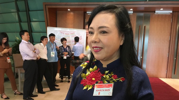 Bộ trưởng Bộ Y tế Nguyễn Thị Kim Tiến - Ảnh: Mỹ An 