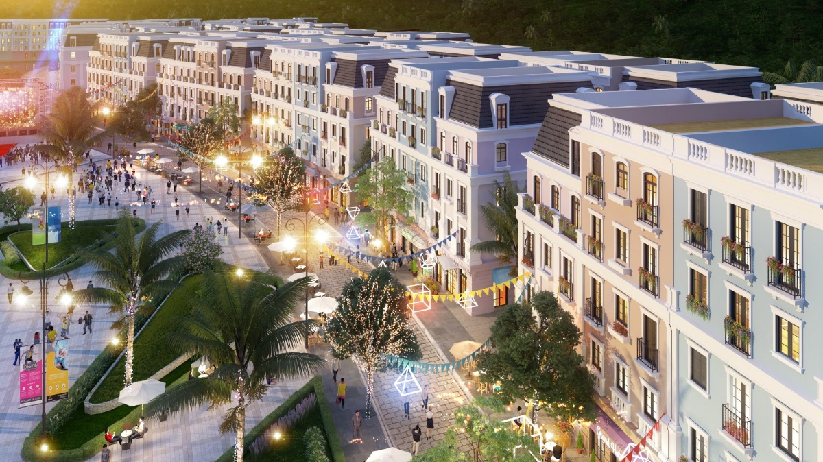 Melodia khi chỉ có 168 căn với khoảng 50% là căn góc lý tưởng để kinh doanh.