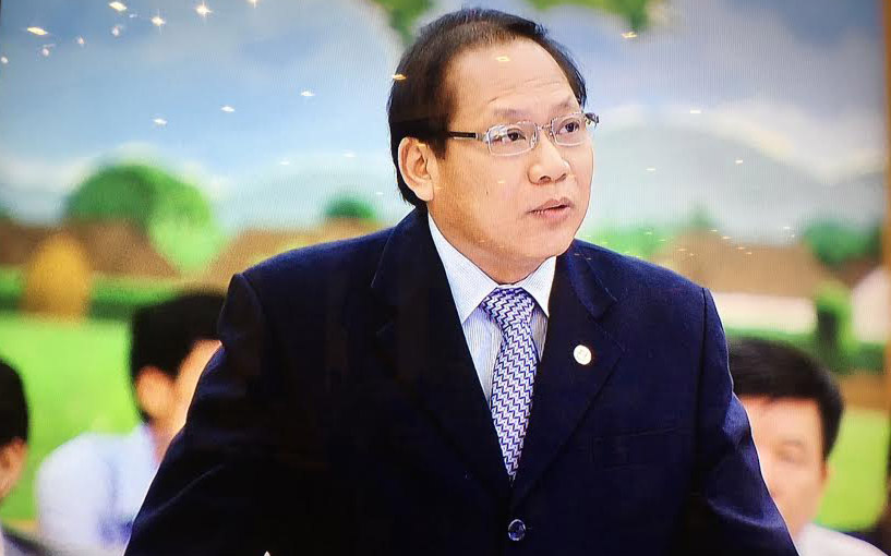 <span style="font-family: 'Times New Roman'; font-size: 15px;">Bộ trưởng Bộ Thông tin và truyền thông Trương Minh Tuấn trả lời chất vấn trực tiếp trong phiên họp thứ 9 của Uỷ ban Thường vụ Quốc hội.</span>