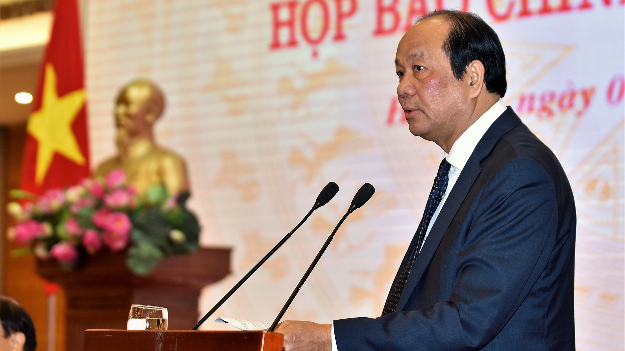 Bộ trưởng, Chủ nhiệm Văn phòng Chính phủ Mai Tiến Dũng - Ảnh: QP.