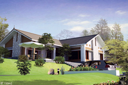 Biệt thự mẫu tại The Melody villas.