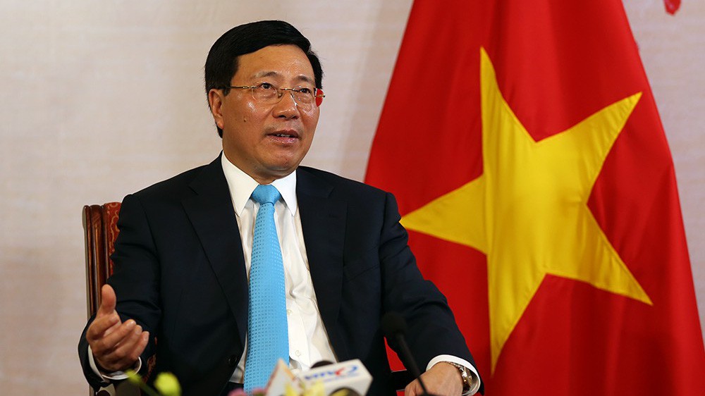 Phó thủ tướng, Bộ trưởng Bộ Ngoại giao Phạm Bình Minh.