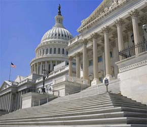 Trụ sở Quốc hội Mỹ, địa điểm quen thuộc của các nhà vận động hành lang hoạt động tại nước này.