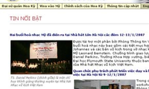 Đại sứ quán Mỹ chào mừng Việt Nam gia nhập WTO