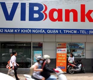 Một chi nhánh của VIB tại Tp.HCM - Ảnh: Việt Tuấn.