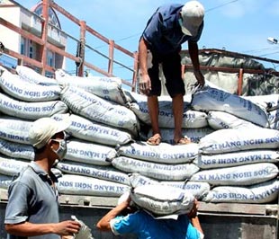 Nhu cầu tiêu thụ xi măng năm 2009 sẽ vào khoảng 44 đến 45,5 triệu tấn, tăng từ 10 đến 11,5% so với năm 2008.