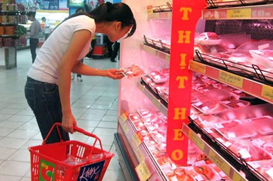 Thịt lợn hiện đang ở mức giá cao nhất từ trước đến nay.