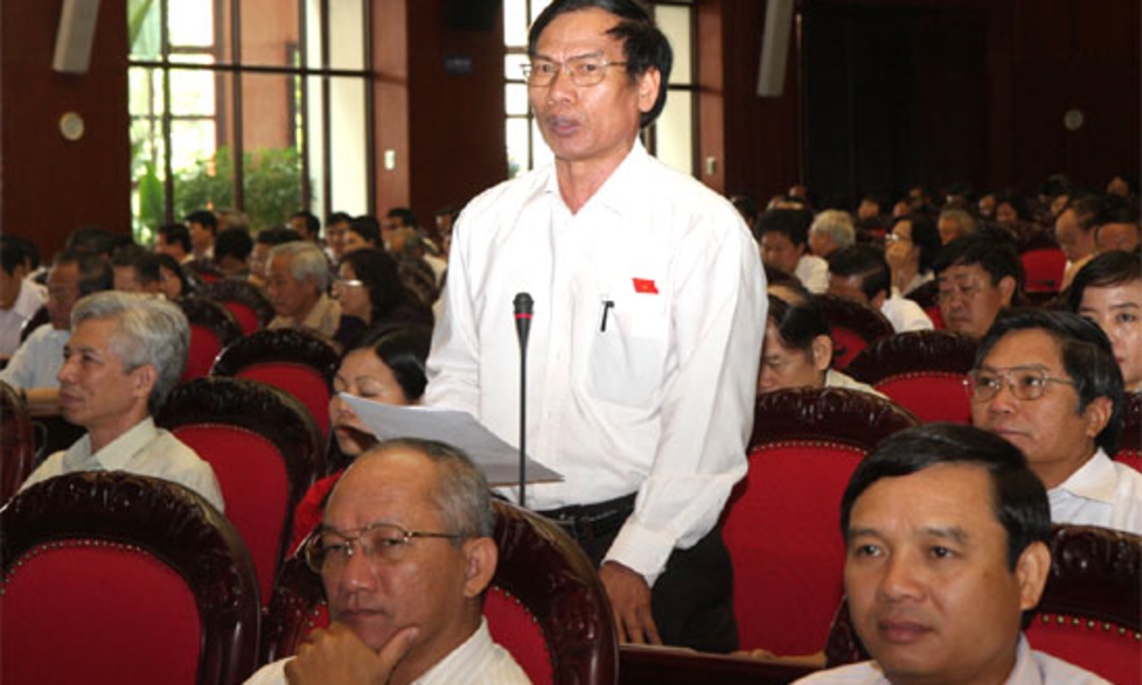 Đại biểu Trần Tiến Cảnh: 