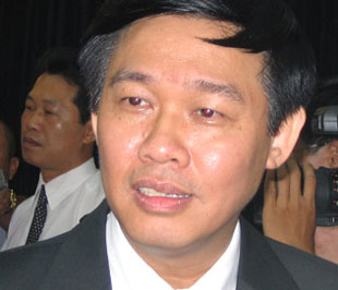  Tổng kiểm toán Nhà nước Vương Đình Huệ - Ảnh: H.Yên.