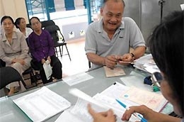 Hiện lương hưu được hưởng chiếm tới 75% mức lương đóng bảo hiểm xã hội.