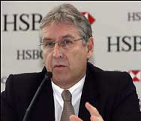 Ông Michael Geoghegan, Tổng giám đốc Tập đoàn HSBC.