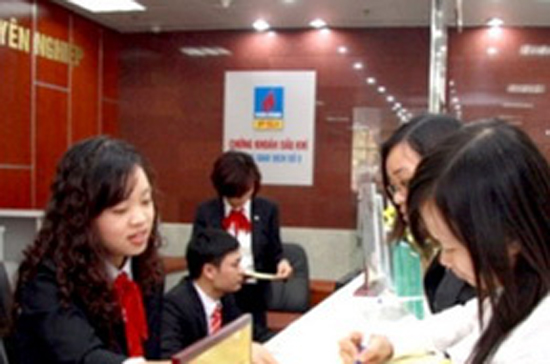 Nhà đầu tư tại sàn PSI.