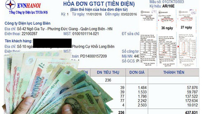 Theo phản ánh của nhiều hộ gia đình, tiền điện trong tháng 4 vừa qua của họ đột ngột tăng gấp 2 – 3 lần so với tháng trước đó.